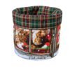Utensilo, Stoffkorb mit dreaming Cats. WEihnachtskatzen. Stoff-Unikate handmade in Germany