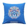 Deko-Kissen mit Mandala-Löwen. Stoff-Unikate handmade in Germany