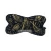 Leseknochen in schwarz-gold mit Musikinstrumenten. Stoff-Unikate handmade in Germany