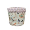 Utensilo. Stoffkorb mit Vogelnestern. Stoff-Unikate handmade in Germany