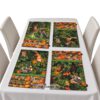 Tischsets Tiere des Waldes. Stoff-Unikate handmade in Germany
