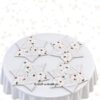 Tischsets Wintermäuse in Sternenform. Stoff-Unikate handmade in Germany