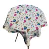 Mitteldecke, Tischdecke <br>gedeckter Tisch, Tisch-Deko <br>„Bunte Hühner" <br>Essen, Trinken & Genießen