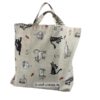 Einkaufstasche mit comic cats. Stoff-Unikate handmade in germany