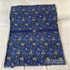 Babytuch, Babydecke mit Nachteulen in dunkelblau. Stoff-Unikat handmade in Germany