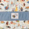 Babytuch, Badetuch mit Label 