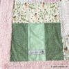 Detailansicht von der Kinderdecke mit Elfenmotiven. Stoff-Unikat handmade in Germany