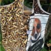 Jumbotasche, XXL-Einkaufstasche aus stabilem Canvasstoff genäht mit Hunde- und Hundeknochenmotiven. Innen komplett abgefüttert mit Einkaufschip und Innentasche. Stoff-Unikat handmade in Germany