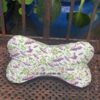 Nackenkissen, Stoffknochen, Leseknochen mit Holdunder und Elfenmotiven. Genäht aus Baumwollstoffen von acufactum. Stoff-Unikate handmade in Deutschland