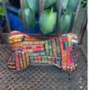 Leseknochen, Nackenkissen mit Büchern. Stoff-unikate handmade in Germany