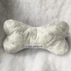 Leseknochen, Nackenkissen aus der Serie Schnee-Eulen. Stoff-Unikate handmade in germany