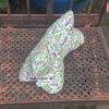 Leseknochen, Stoffknochen genäht aus hochwertigen Baumwollstoffen von acufactum mit Elfen und Holundermotiven. Stoff-Unikate handmade in germany