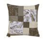 Dekokissen mit Geigen in taupe. Stoff-Unikate handmade in germany