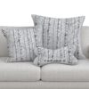 Dekokissen und Leseknochen mit Birkenmotiven,. Stoff-Unikate handmade in Germany