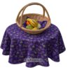 Tischdecke und Platzdecken mit Feigenmotiven. Stoff-Unikate handmade in germany
