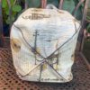 Bodenansicht von der Jumbo-Tasche mit Musikinstrumenten. Stoff-Unikate handmade in Germany