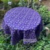 Tischdecke mit Feigenmotiven. Stoff-Unikate handmade in Germany