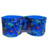 WC-Rollenhalter aus Stoff mit Südsee-Fischen. Ocean Dreams. Stoff-Unikate handmade in Germany