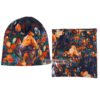 Beanie und Loop mit Pferdemotiven. Stoff-Unikate handmade in Germany