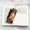 Lesezeichen, Buchzeichen mit Schäferhunden. Stoff-Unikate handmade in Germany