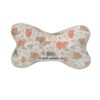 Leseknochen mit Hochlandrindern und Stoffen von acufactum. Stoff-Unikate handmade in germany