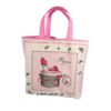Büchertasche mit Beautymotiven. Stoff-Unikate handmade in Germany