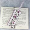 Lesezeichen mit Rosenmotiven. Stoff-Unikate handmade in germany