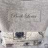 Büchertasche mit Aufdruck Book Lover. Stoff-Unikate handmade in Germany