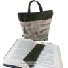 More than words Part III, Büchertasche mit Lesezeichen. Stoff-Unikate handmade in germany