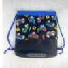 Kinderturnbeutel mit Trecker-Motiven genäht aus Baumwollstoff und wasserabweisenden Stoffen. Stoff-Unikate handmade in Germany