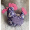 Eierwärmer-Huhn passend für 4-6 Eier. genäht aus Baumwollstoffen. Stoff-Unikate handmade in Germany