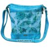Schultertasche, Tablet-Tasche mit Turtles. Stoff-Unikate handmade in germany
