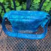 Obere Ansicht mit Reißverschluß der Tablet-Tasche Turtles. Stoff-unikate handmade in Germany