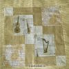 Details zur Mitteldecke mit Musikinstrumenten Klassische Musik. Stoff-Unikate handmade in Germany