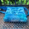 Bodenansicht der Tablet-Tasche Turtles. Stoff-Unikate handmade in Germany