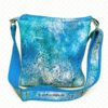 Rückseite aus Kunstleder der Tablet-Tasche Turtles. Stoff-Unikate handmade in Germany
