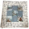 Mitteldecke 80 x 80 cm mit verschiedenen Wintertieren. Stoff-unikate handmade in Germany