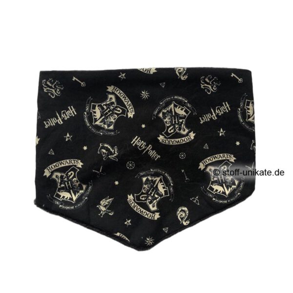 Halstuch-loop und wendeloop mit magischen Wappen für Fantasy-Fans. Stoff-Unikate handmade in Germany