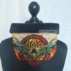 Halstuch-Loop aus Stoff und Fleece. Wendeloop mit Celtic-Dragons. Stoff-Unikate handmade in Germany