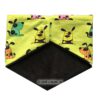 Halstuch-Loop mit bunten Comic hunden und Wellnessfleece. Stoff-Unikate handmade in germany