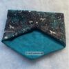 Halstuch-Loop, Wendeloop aus Baumwolle mit Fleece und fliegenden Drachenmotiven. Stoff-Unikate handmade in Germany