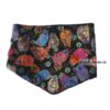 Halstuch-Loop, Wendeloop aus Baumwolle und Fleece mit bunten Katzenmotiven von Laurel Burch. Stoff-Unikate handmade in Germany