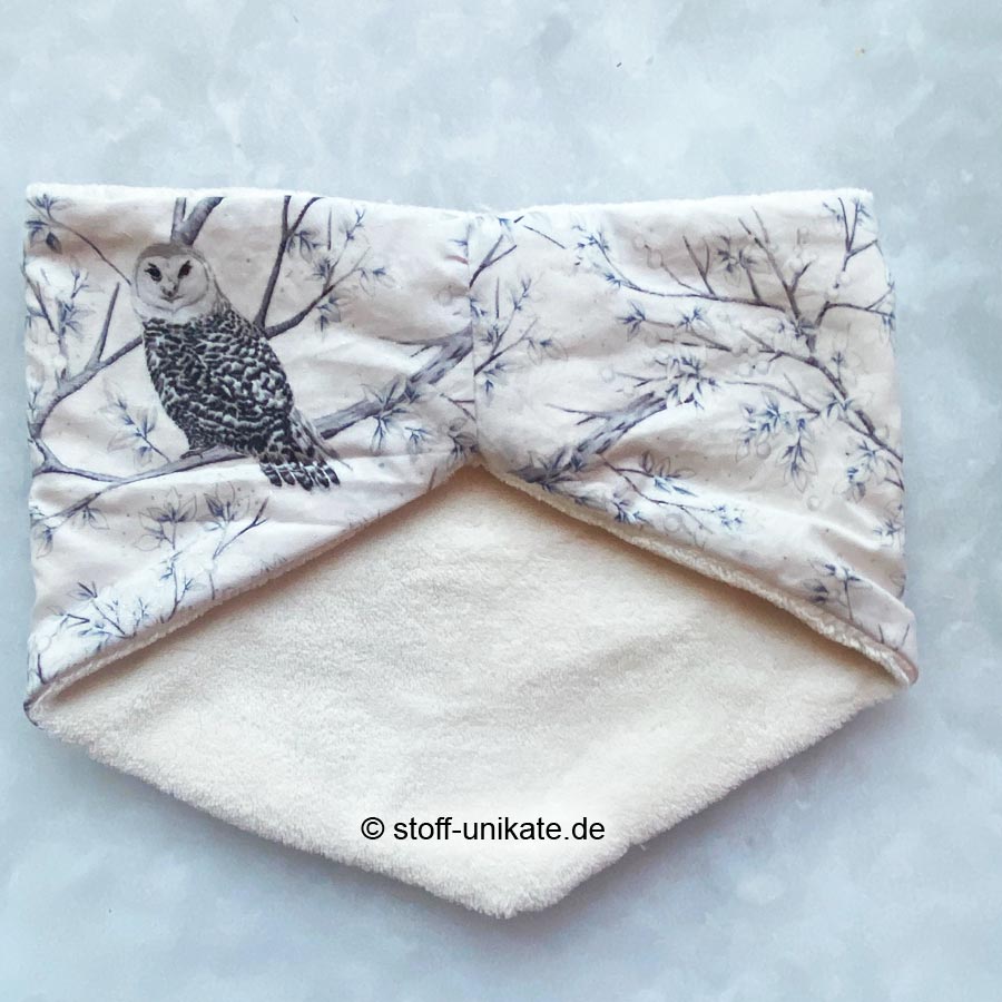 Halstuch-Loop, Wendeloop aus Stoff und Fleece. Stoff-Unikate handmade in germany