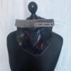 Halstuch-loop aus Stoff und Fleece. Wings of Ash Kollektion. Stoff-Unikate handmade in germany